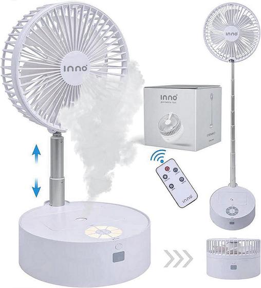 Imagem de Ventilador portátil e difusor de óleo essencial INNO atualizado 10.000mAh