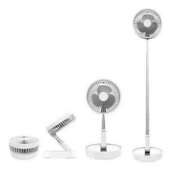 Ventilador Portátil Silencioso Dobrável Retrátil 3 Em 1 Menor preço em Ventilador Portátil Silencioso Dobrável Retrátil 3 Em 1