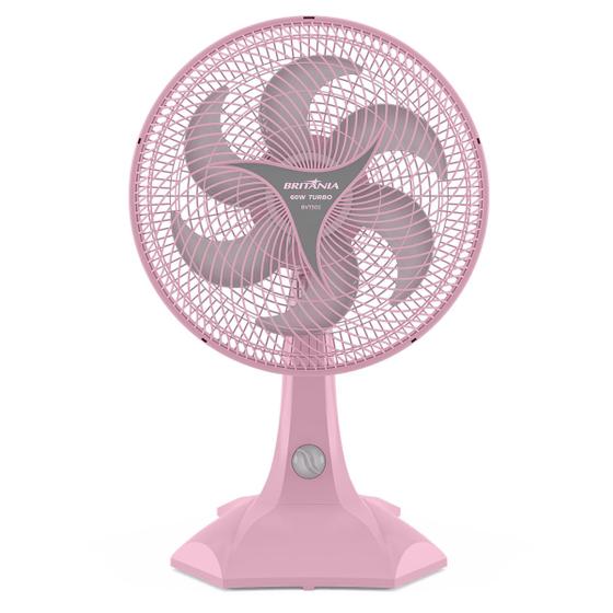 Imagem de Ventilador Rosa Britânia BVT302 Tecnologia Maxx Force 60W