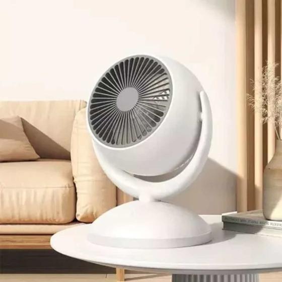 Imagem de Ventilador Silencioso P/ Ambientes Tranquilos Mesa, escritório, Quartos