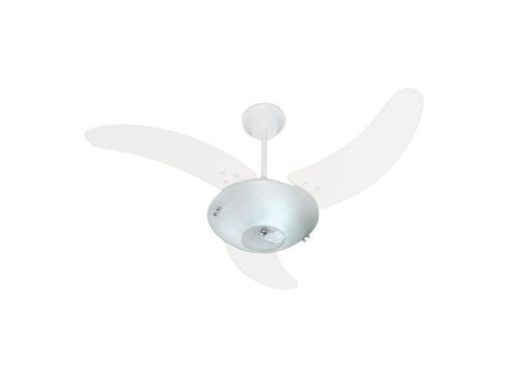 Imagem de Ventilador Teto Clean Tron Branco 3 Pás Transparentes - 127V