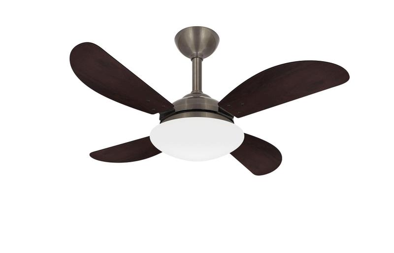 Imagem de Ventilador Teto Fly Bronze 4 Pás Mdf Turbo Sala Ventax 110V