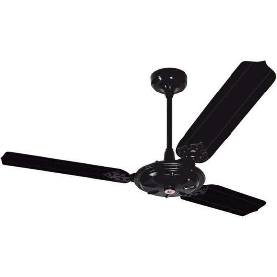 Imagem de Ventilador Teto New Eco 3 Pás 127v Preto - Venti Delta