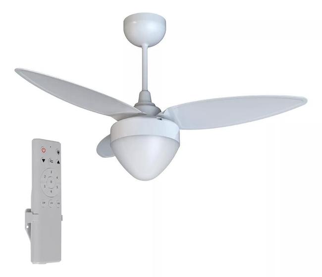 Ventilador Teto Ventisol Aires Branco Inverter Controle Bivolt Menor preço em Ventilador Teto Ventisol Aires Branco Inverter Controle Bivolt