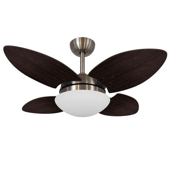 Imagem de Ventilador Teto Volare Vd28 Mini Bronze 4 Pá 110V