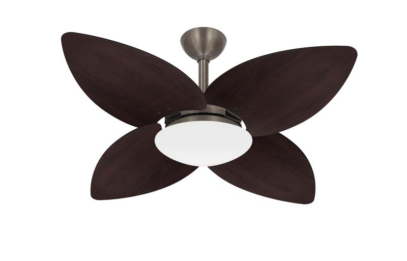 Imagem de Ventilador Teto Winds Bronze 4 Pás MDF Potente Ventax 110V