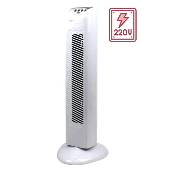 Ventilador Torre Fort Ft-8010 220v 45w 60hz Branco Hs 7500 Menor preço em Ventilador Torre Fort Ft-8010 220v 45w 60hz Branco Hs 7500