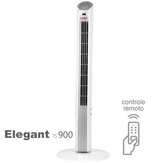 Imagem de Ventilador Torre Spirit Maxximos Elegant Ts900 Branco Prata 127V