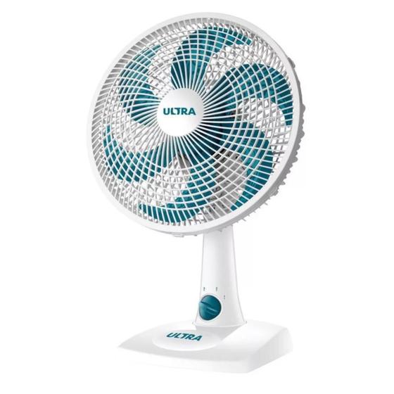 Imagem de Ventilador  Ultra Nv-15 Branco Com 6 Pás Cor Azul 110 V 