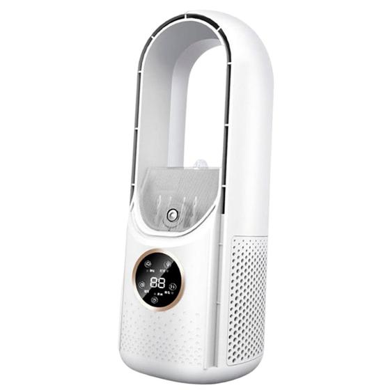 Ventilador umidificador purificador de ar resfriamento sem lâmina multifuncional aromaterapia Menor preço em Ventilador umidificador purificador de ar resfriamento sem lâmina multifuncional aromaterapia