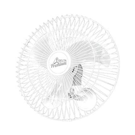 Imagem de Ventilador Venti-Delta Oscilante de Parede Premium 60cm bivo