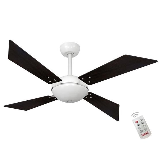 Imagem de Ventilador Volare Tech Off Tabaco 220V e Controle Remoto