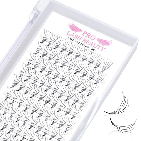 Imagem de Ventiladores pré-fabricados e extensões de cílios PRO LASHBEAUTY 5D-C 0,10 10 mm