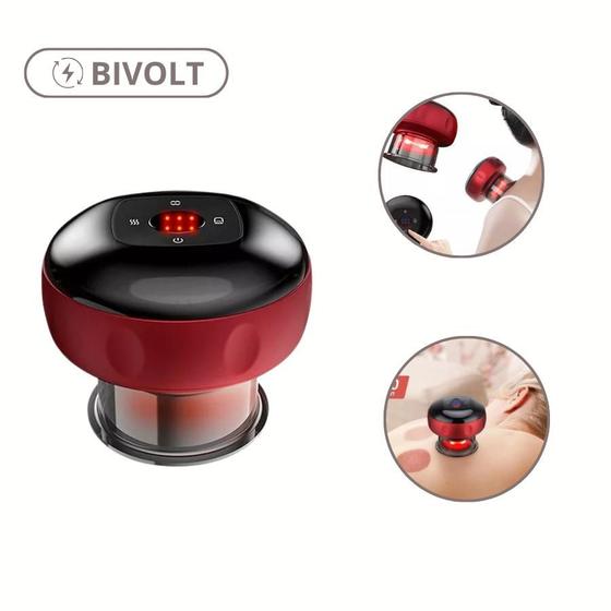 Imagem de Ventosa Elétrica Bivolt para Cupping e Massagem