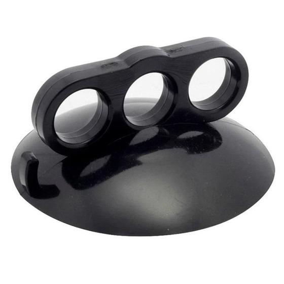 Imagem de Ventosa Garra Silicone Pvc Preta 110Mm Martelinho De Ouro