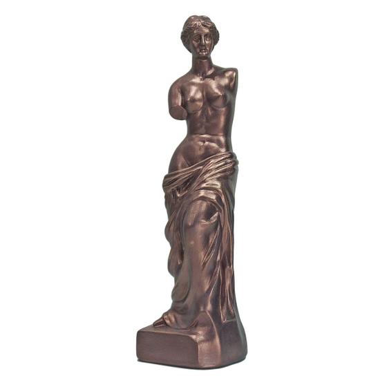 Imagem de Vênus De Milo Estátua Grega de Afrodite Escultura Decorativa Bronze