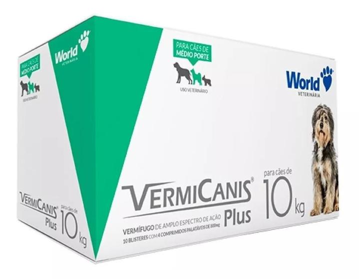 Imagem de Vermicanis Plus 800 Mg Display Com 10 Blister