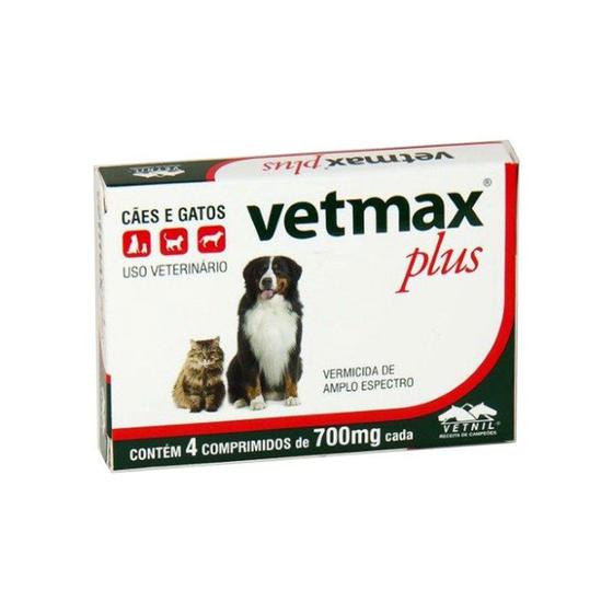 Vermífugo Vetmax Plus Comprimido caixa com 4 comprimidos é boa?
