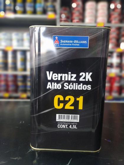 Imagem de Verniz 2k alto solidos c21 galão - Sherwin-Williams