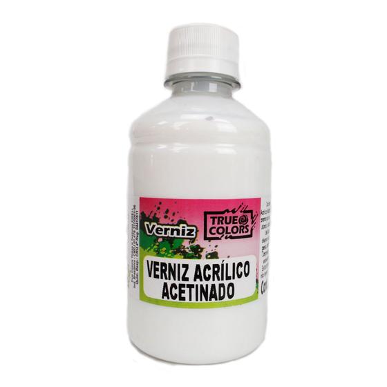 Imagem de Verniz Acrílico Acetinado True Colors 250 ml