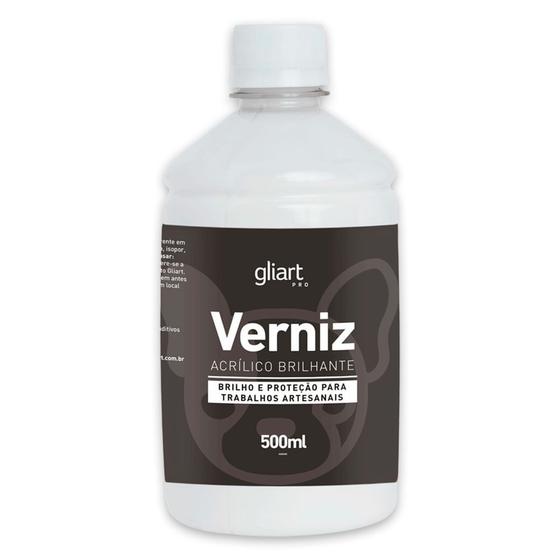 Imagem de Verniz Acrílico Brilhante Glitter  500ml