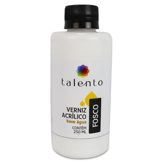 Imagem de Verniz Acrílico Fosco Talento Base Água 250ml