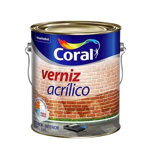 Imagem de Verniz Acrílico Incolor 3.6 litros - Coral