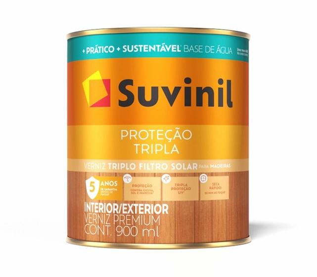Verniz base de agua mogno suvinil 900ml - Verniz - Magazine Luiza
