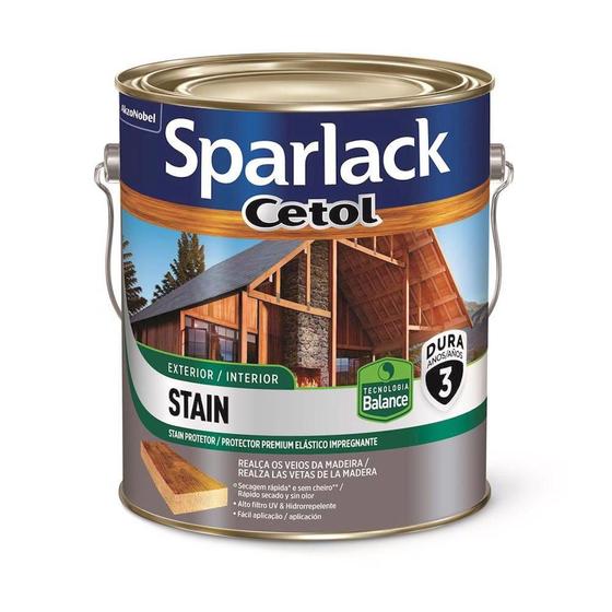 Imagem de Verniz Cetol Stain Sparlack Base Água Natural Acetinado 3.6 litros - Coral