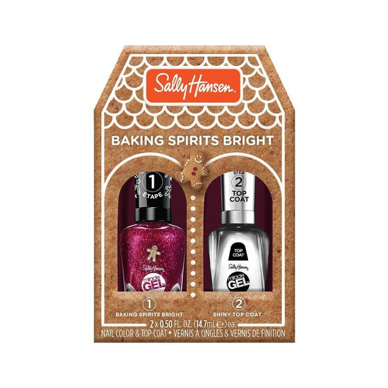 Imagem de Verniz de unhas Sally Hansen Miracle Gel Holiday Baking Duo