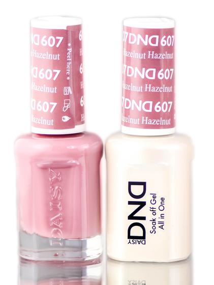 Imagem de Verniz em gel Daisy DND DC Hazelnut 607 Soak Off + Esmalte de unhas