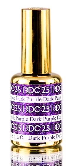 Imagem de Verniz em gel DND DC MERMAID Soak-Off Aquatic Glimmer Dark Purp