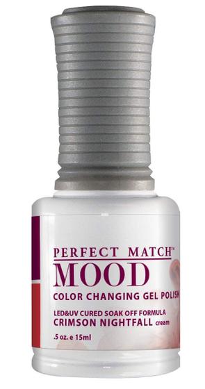 Imagem de Verniz em Gel LECHAT Perfect Match Mood Crimson Nightfall - 15ml