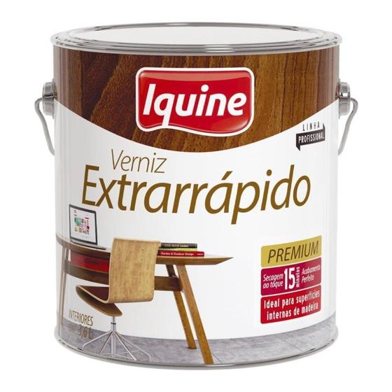 Imagem de Verniz Iquine Extra Rapido 3,6l Nogueira