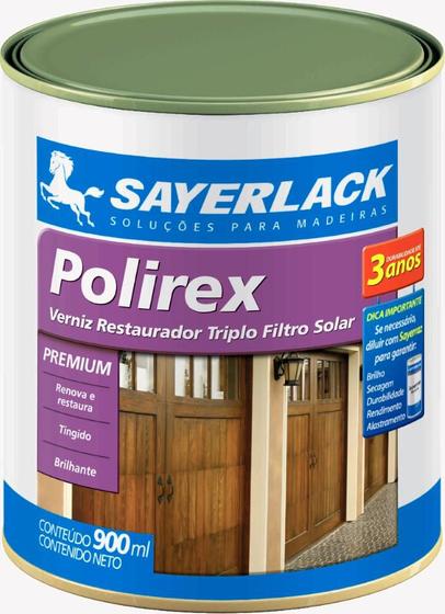 Imagem de Verniz mogno brilhante 0,9l polirex sayerlack 2245