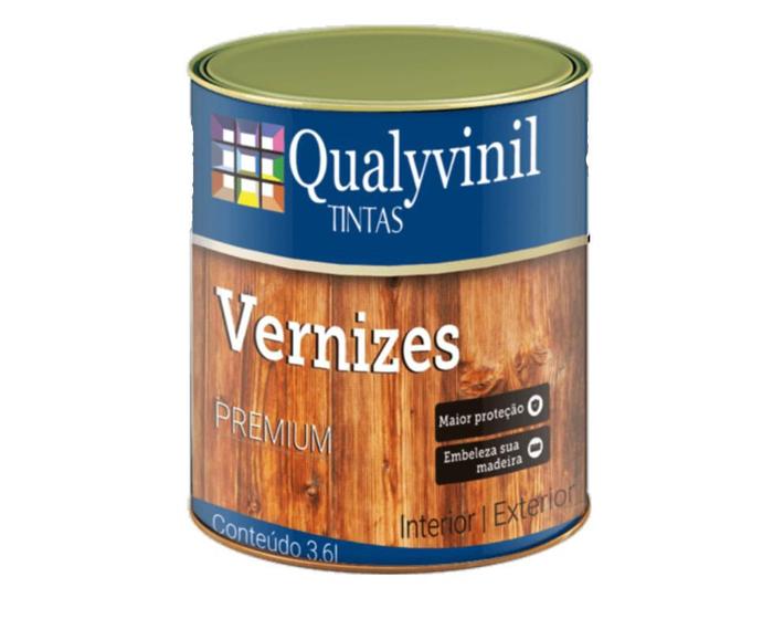 Imagem de Verniz Natural Brilhante Verniz Marítimo Incolor Qualyvinil 900ml