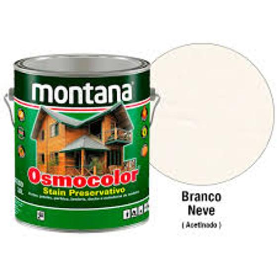 Imagem de Verniz Osmocolor Stain Branco Neve Acetinado 900ml Montana Madeira