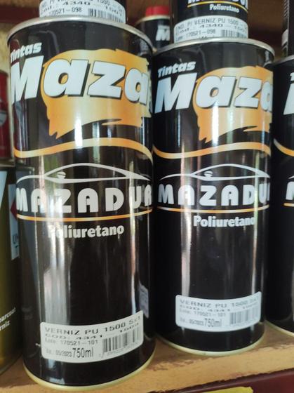 Imagem de Verniz p.u acrílico Bi componente 5x1 900ml - Maza