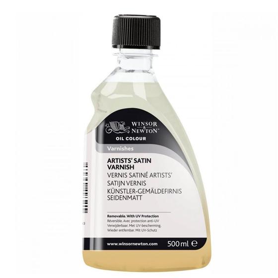 Imagem de Verniz Para Acabamento Satinado Winsor & Newton 500Ml