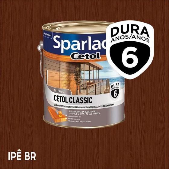 Imagem de Verniz Sparlack Cetol Classic Brilhante 3,6l - Cores