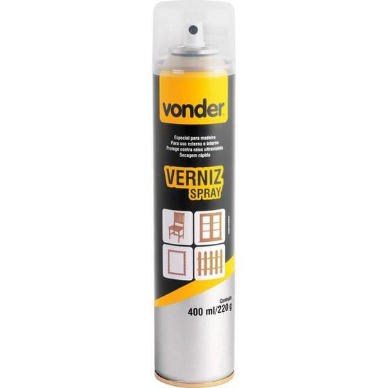 Imagem de Verniz spray natural 400ml - Vonder