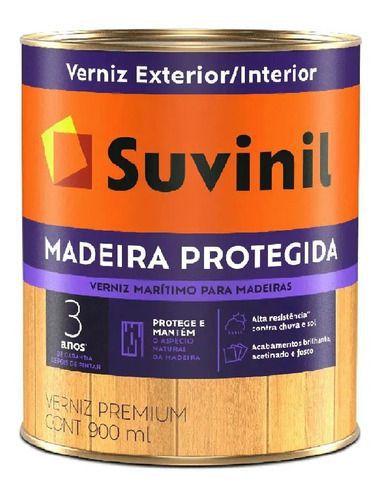 Imagem de Verniz Suvinil Madeira Protegida Maritimo Brilhante 900ml