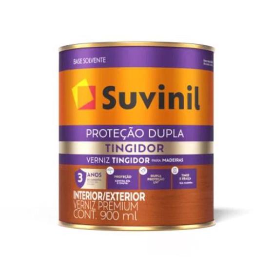 Imagem de Verniz tingidor imbuia para madeira 900ml suvinil