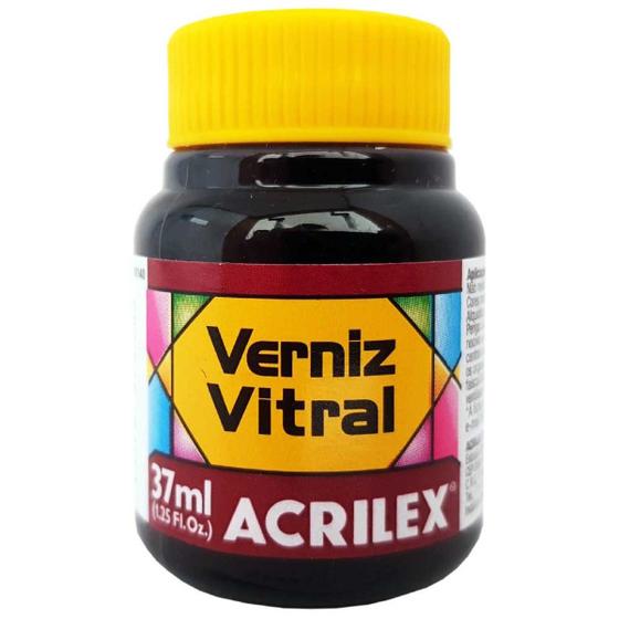 Verniz Vitral 37ml 509 Vermelho Carmim Acrilex - Verniz Vitral ...