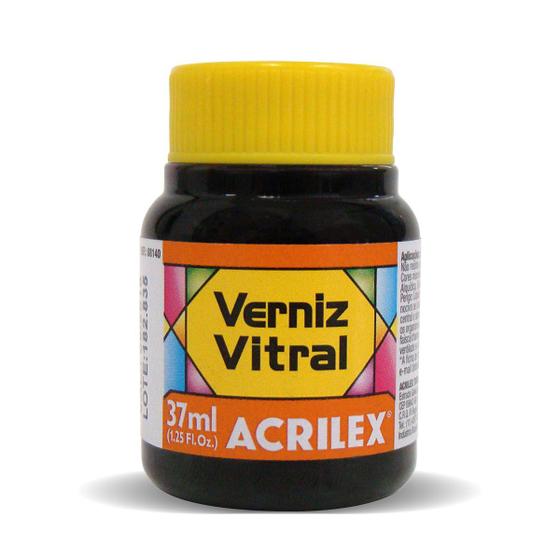 Imagem de Verniz Vitral Acrilex 37ml Cor Laranja 517