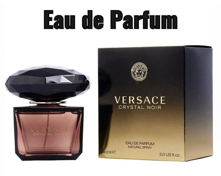 Versace Crystal Noir Parfum 90 Ml www.magazineluiza.com.br