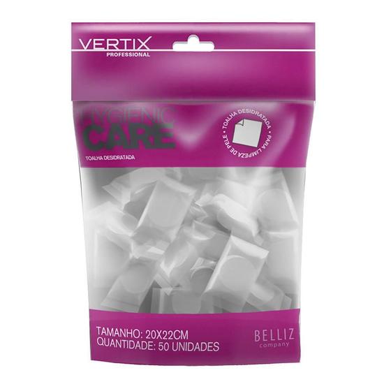 Imagem de Vertix toalha desidratada 50pcs