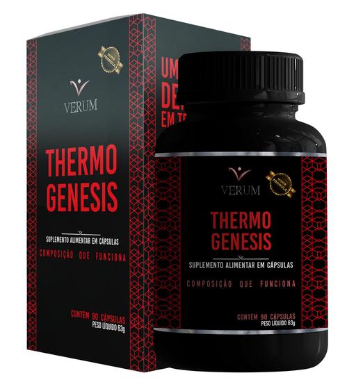 Imagem de Verum Thermo Genesis 90 Caps Termogenico