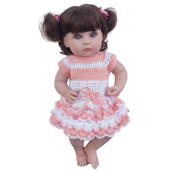 Boneca Reborn Vestido Para Boneca Baby Alive Bebê Reborn Roupa De