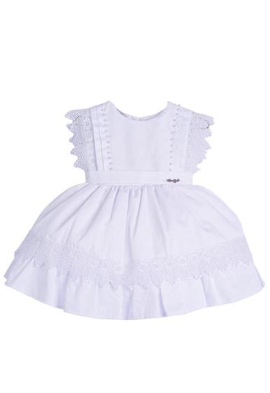 Imagem de Vestido Batizado Infantil Branco Two Angels